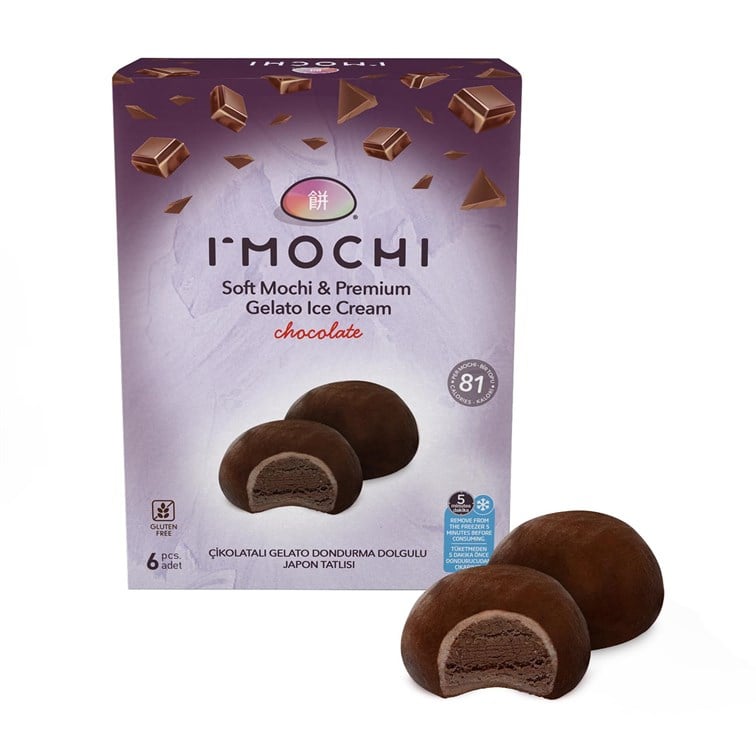 I'Mochi Çikolatalı Dondurmalı Mochi 6 Adet