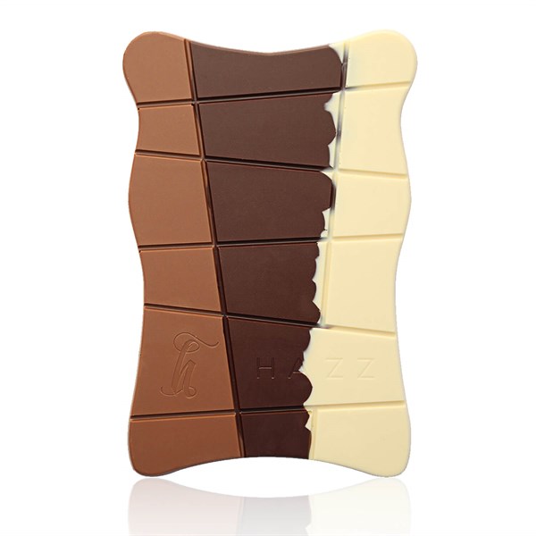 Hazz 500 Gr Tablet No:2 - Üç Renk Karişik  Dekoratif  Çikolata