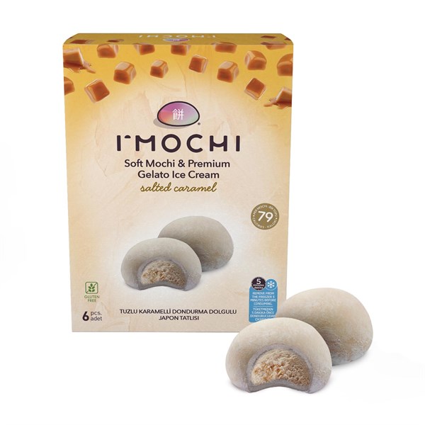 I'Mochi Tuzlu Karamel Dondurmalı Mochi 6 Adet