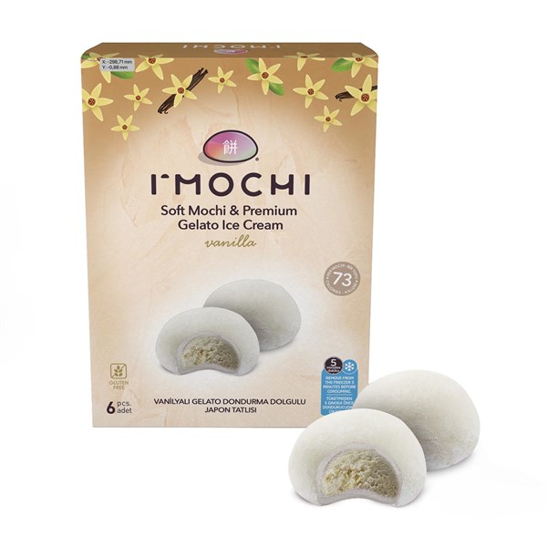 I'Mochi Vanilya Dondurmalı Mochi 6 Adet
